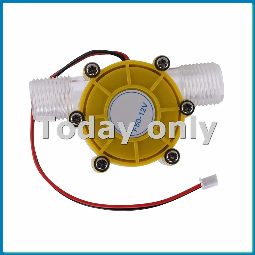 

10W Water Flow Pump Mini Hydro Generator Turbine Flow Hydraulic Conversion 12V-A33R