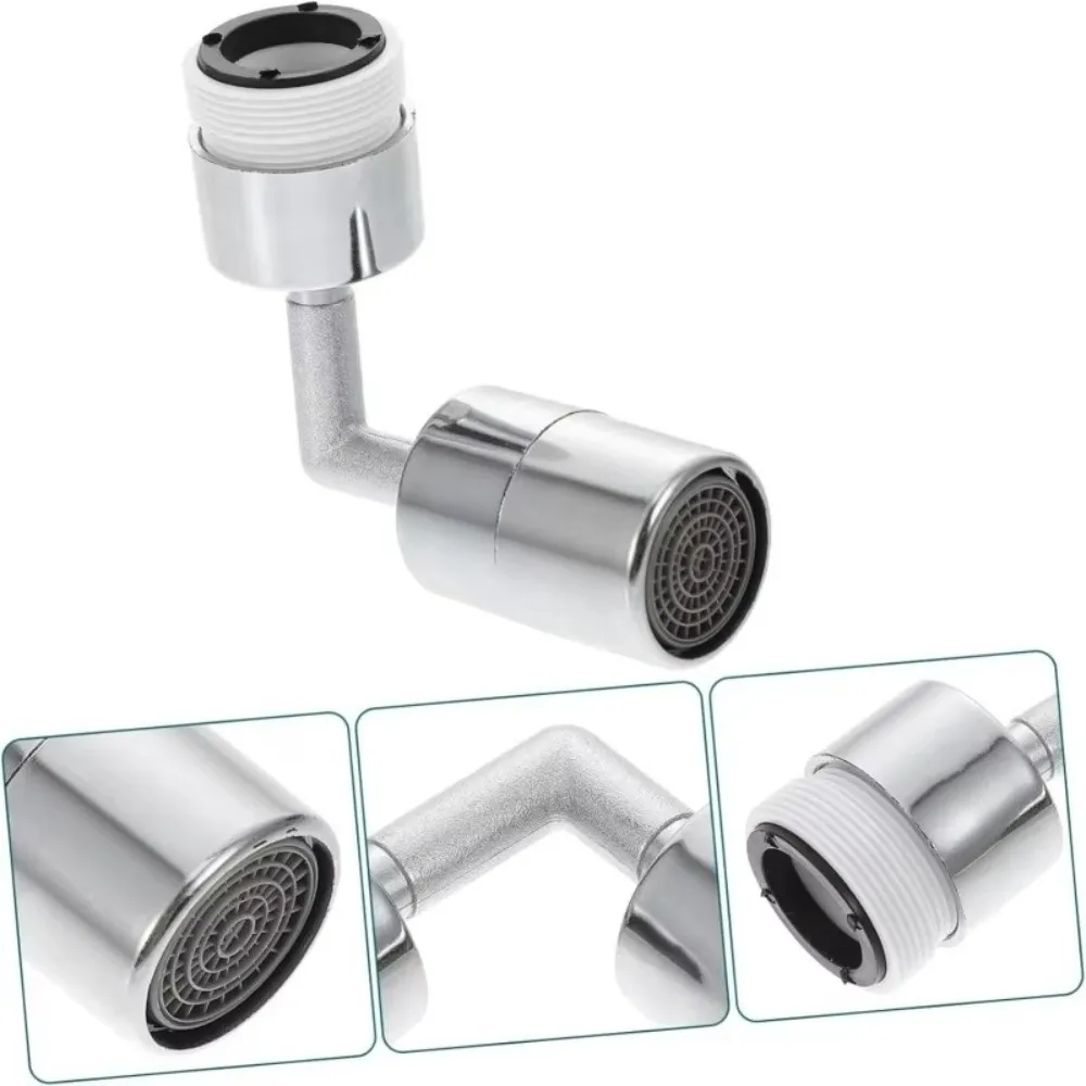 720 Degree Swivel Water Faucet Aerator Splashback Tap Nozzle Adjustable Faucet Spray Head Filter Water Saving