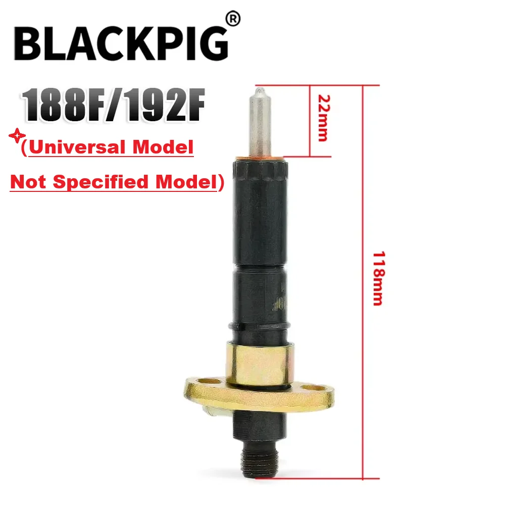Common 188F 192F Diesel Engine Fuel Injector Injection Nozzle Assembly For Water Pump Air-cooled Micro Tiller Generator Parts