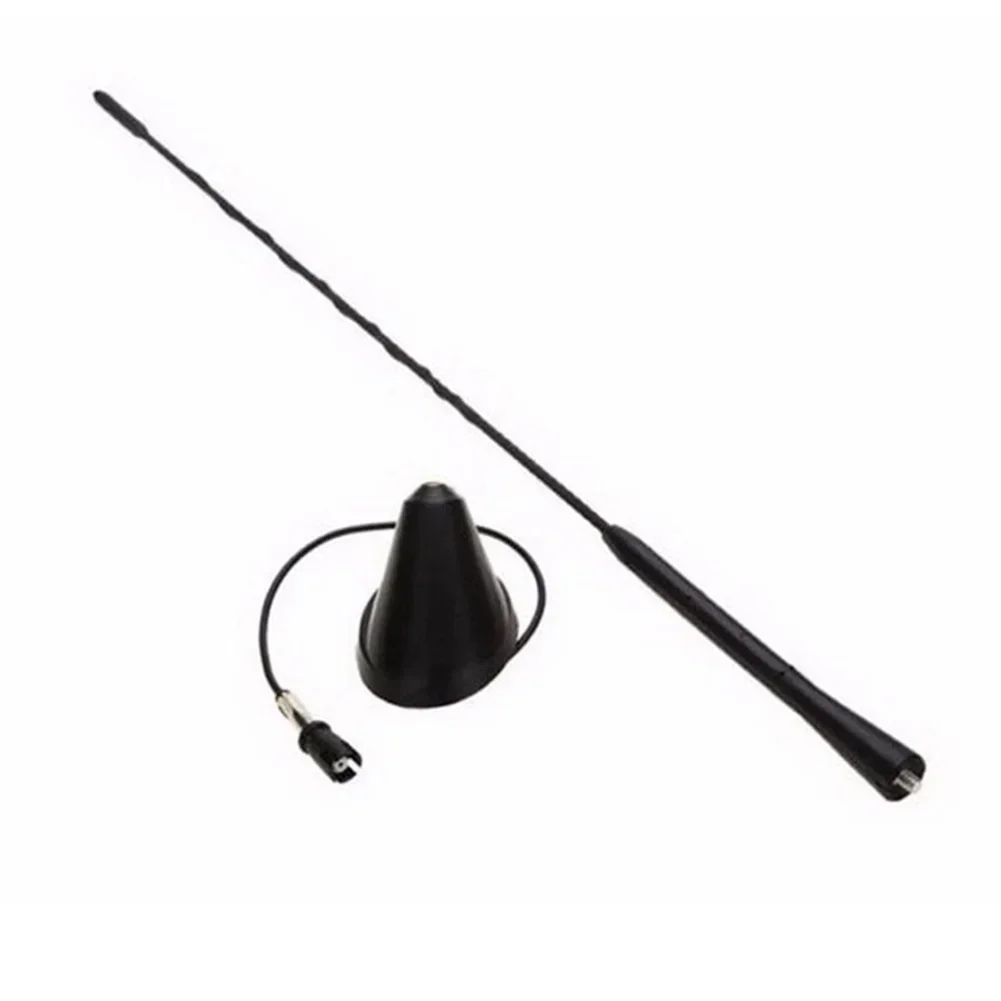 41CM Car Roof Antenna Base Pole Set Anti Noise Whip Roof Mast AM/FM Aerial Antenna For Ford For Seat For Passat For Golf