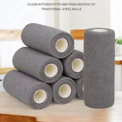 20PCS/Roll Absorbent Cleaning Cloths Towel Reusable Replacement Non-stick Oil Dish Rags Home Cleaning Towels Cleaning Wipe