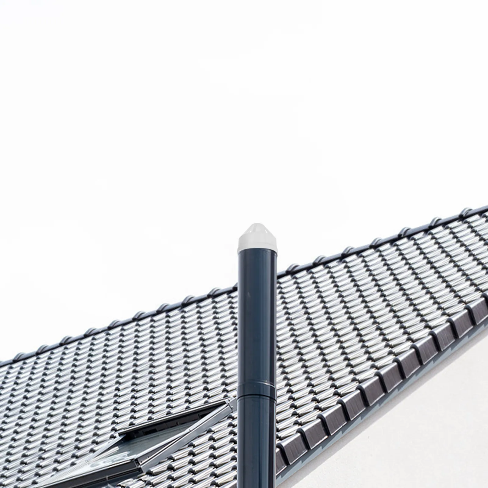 PVC Air Vent Cap Rainproof Chimney Exhaust Outdoor Exhaust Vent Cover Range Hood Chimney Accessory Smoke Funnel Cover
