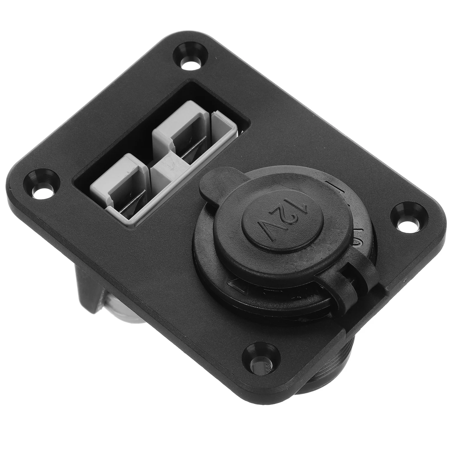 

1Set 12V Car Cigarette Lighter Socket Marine Rv Boat Motorcycle Power Outlet Adapter Replacement Marine Cigarette Lighter Socket