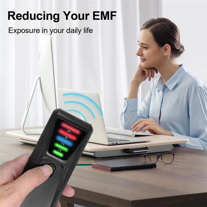 Portable Electromagnetic Field Radiation  EMF Meter EMF
