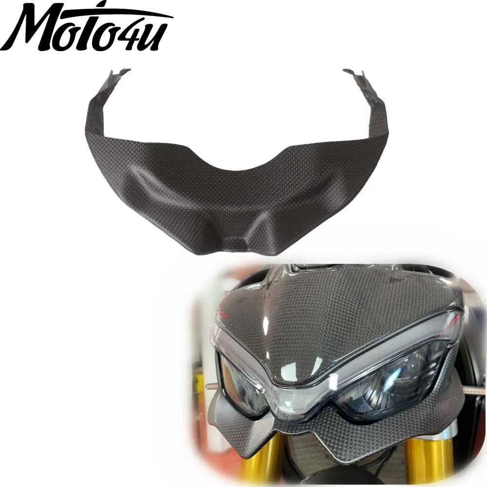 

For DUCATI Streetfighter V4 V4S V2 Carbon Fiber Lower Headlight Fairing