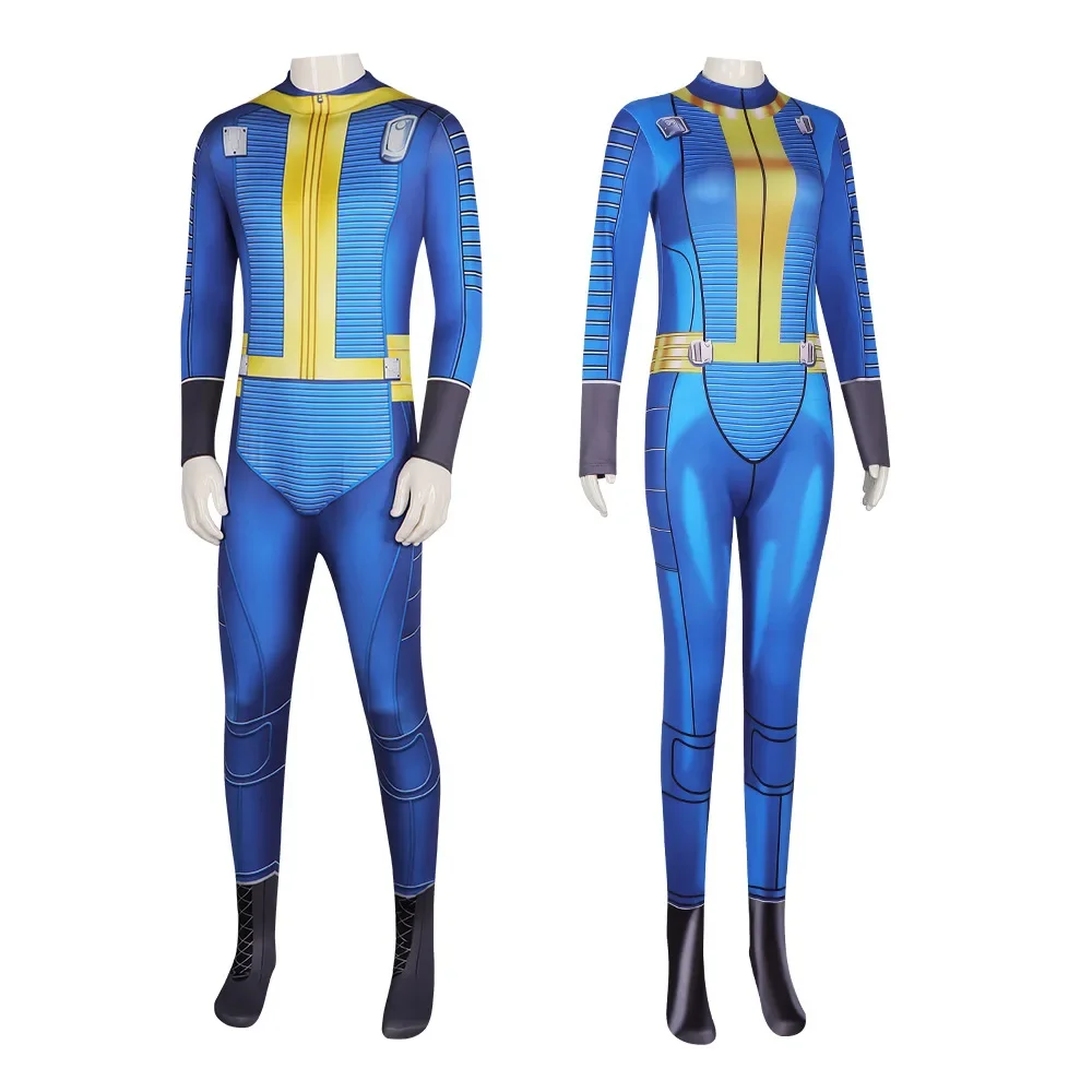 Lucy MacLean Fallout Cosplay Jumpsuit Man Woman Costume Halloween Cosplay Clothing