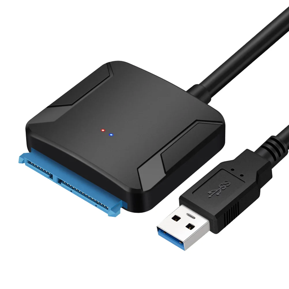 

to USB Converter Cable External Hard Disk Universal Adapter Data Transfer Converter for 2.5 Inch Hard Drive (Black)