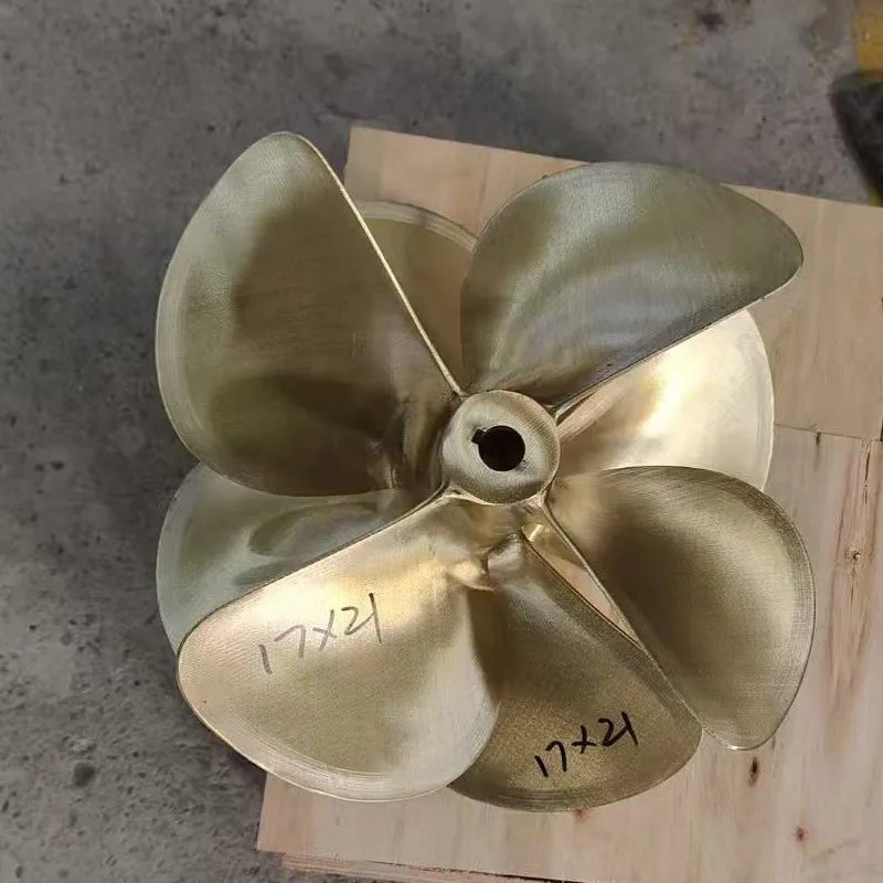 

Dowin Made in China 4 Blade High Speed Boat Marine Propeller 17 Inches 19Inches 22 Inch Marine Propeller