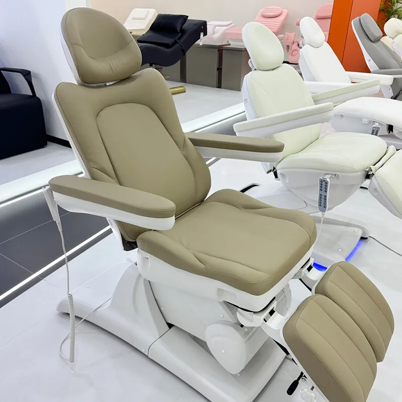 #￥forYicheng BeautyModern ElectricSalon Furniture Pu Leather Facial Beauty Spa TreatmentMassage Table ElectricLash Bed  for Sale
