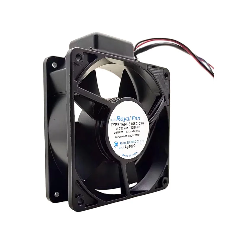 NEW ORIGINAL TARHS455C-C76 AC 220V 20/18W 12038 120*120*38mm 12cm COOLING FAN RADIATOR