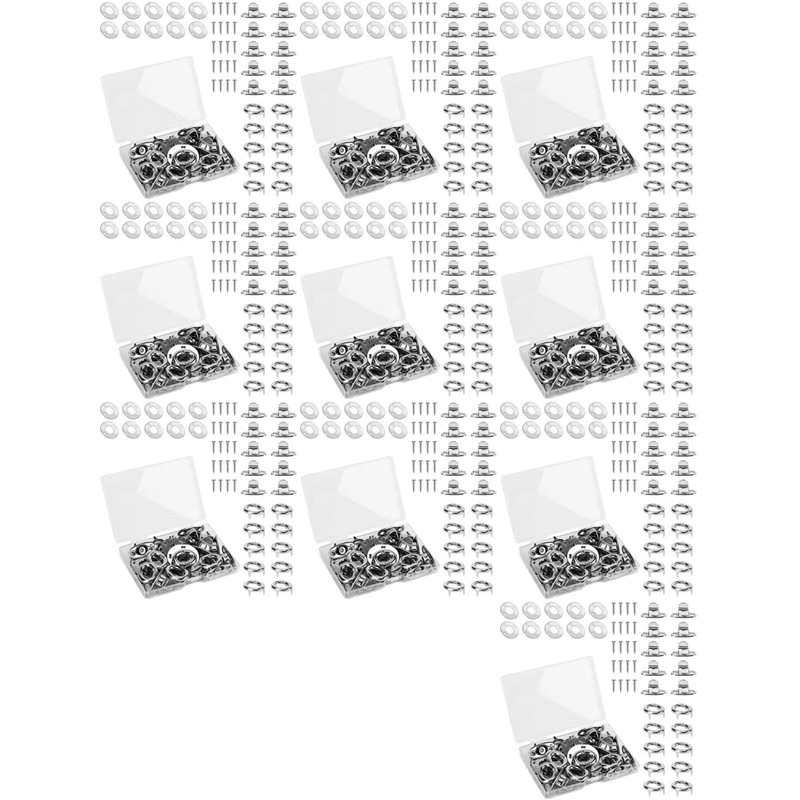 100Sets Marine Grade Twist Lock Fasteners Turn Button Eyelet,For Canvas Marine Boats Sailboats Rvs Fastener Turn Buttons