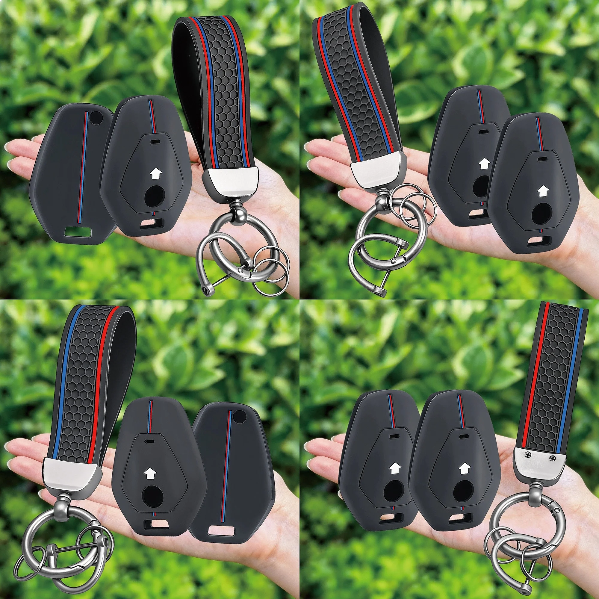 Keychain For BMW R1300GS R1300RT R 1300 GS 1300GS Motorcycle Car Key Fob Cover Auto Key Shell Remote Key Cover Protector