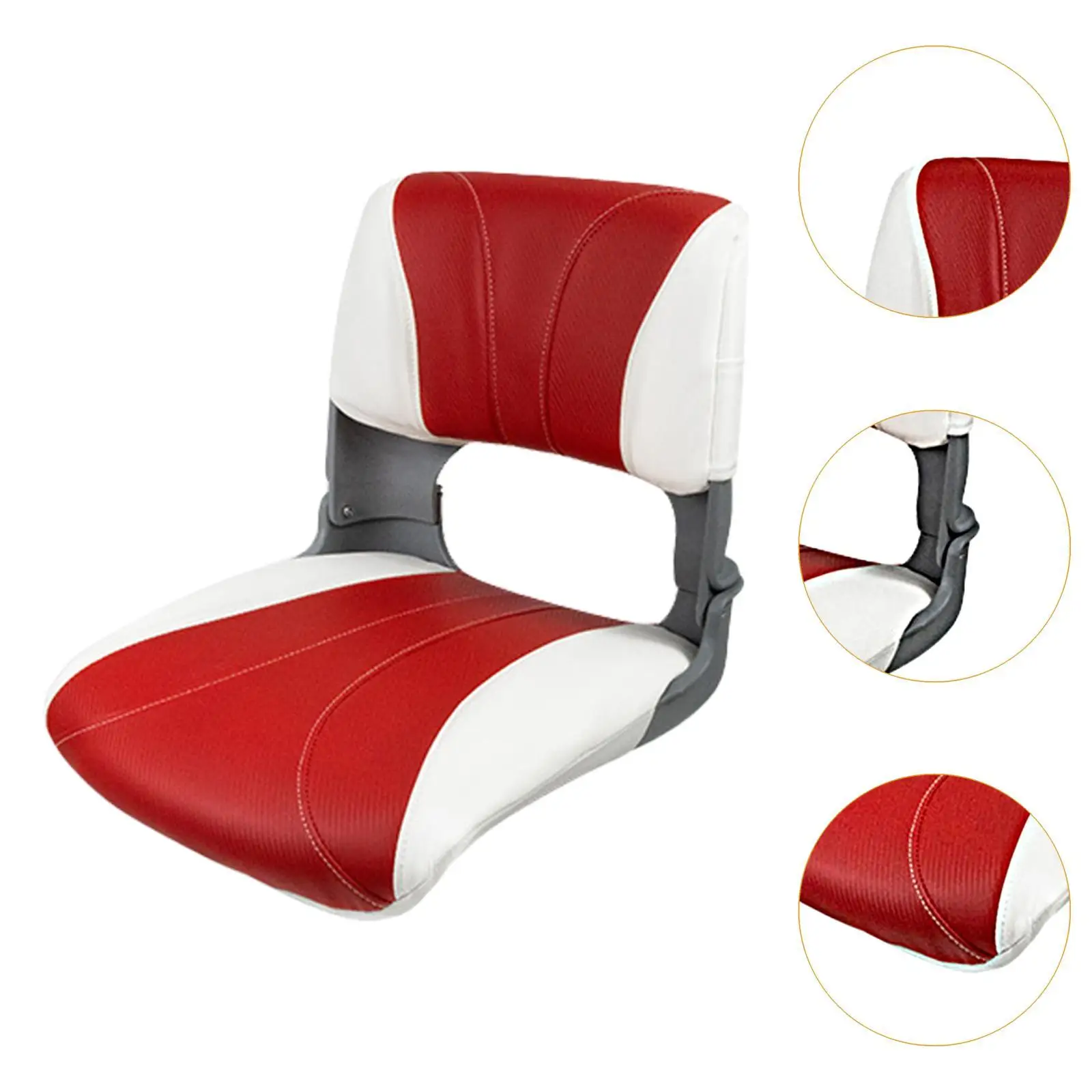 كرسي قارب قابل للطي مقاوم للماء وقابل للفصل للتجديف والتجديف بالكاياك #5