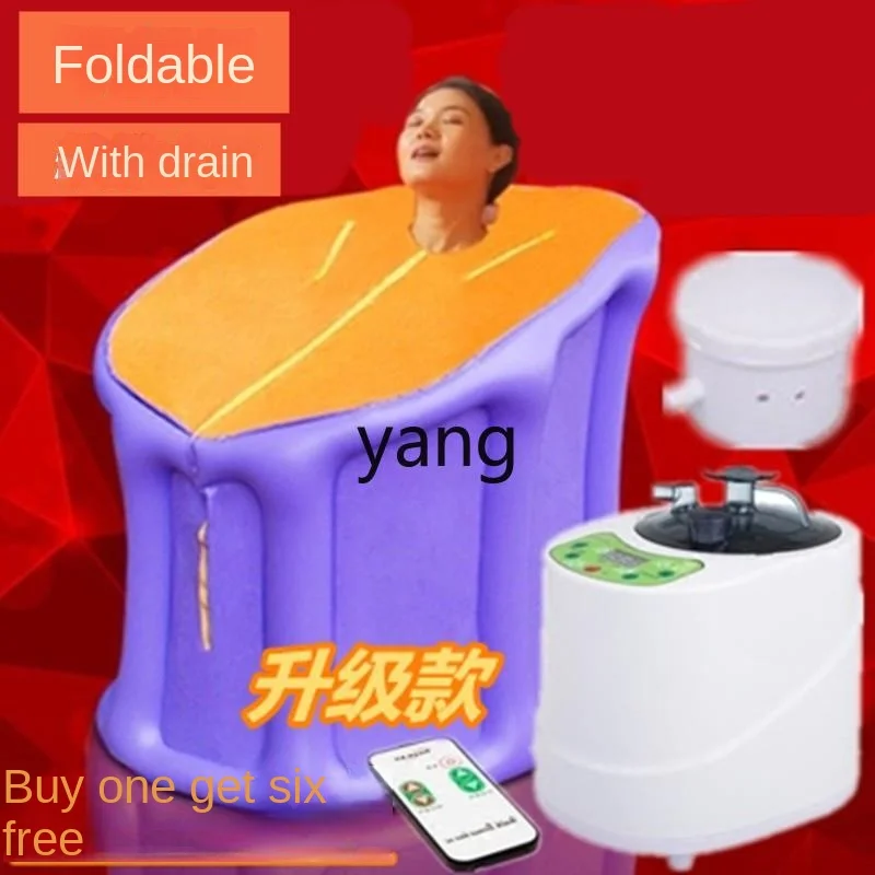 Yjq Folding Sauna Steam Box Household Han Steamer Whole Body Sweat Steaming Room