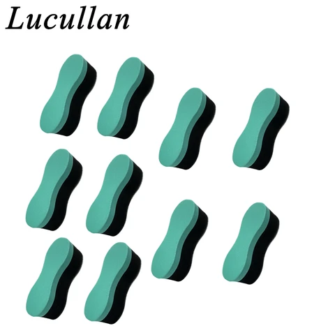 Lucullan Mini 8-образная автомобильная маленькая пластиковая отделка, резиновая виниловая керамическая губка для покрытия