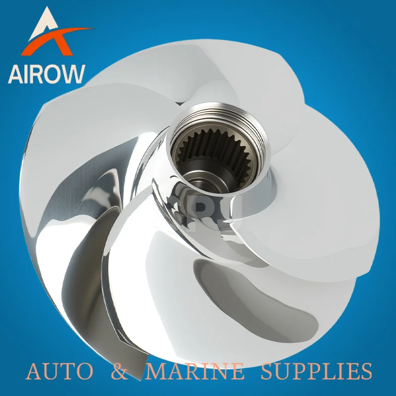 Airow Auto 28 Tooth 155.5mm 11/19 Pitch Marine-optimized Seadoo GTX 155/GTX S 155 Spark PWC Jet Ski Propeller with Seal