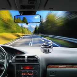 Solar Car Air Freshener Double Ring Interior Decoration Accessories Diffuser for Car and Home