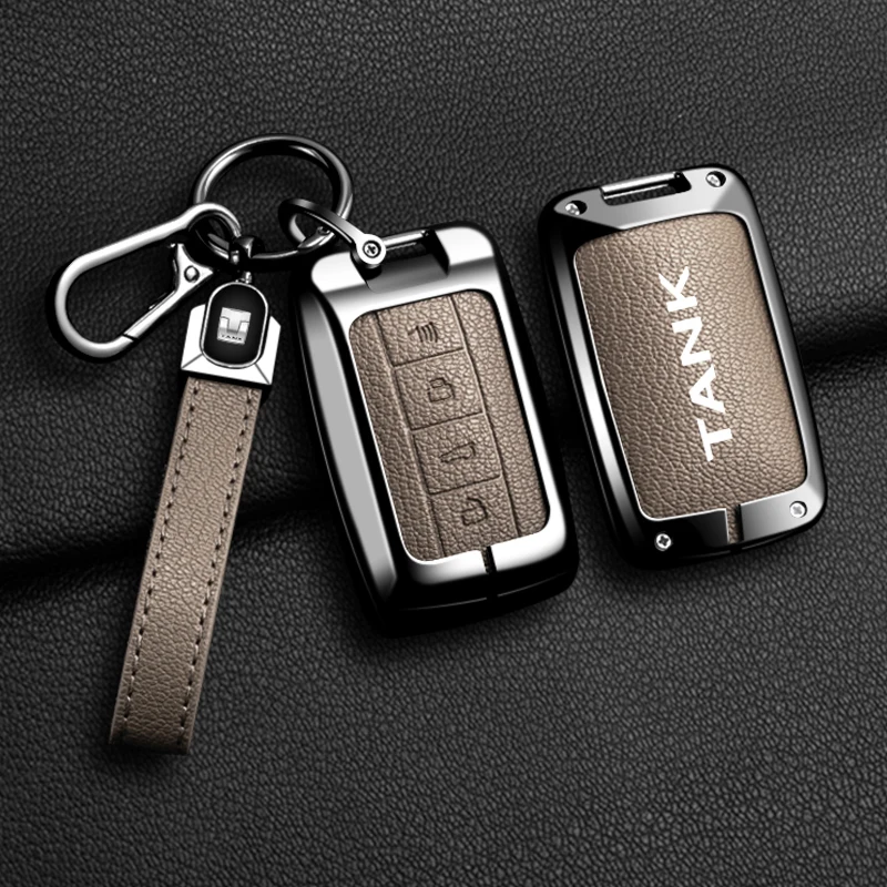 

Car Remote Key Case Full Cover Protector Shell Bag For Great Wall GWM WEY TANK 300 500 400 700 2022 2023 Keychain Accessories