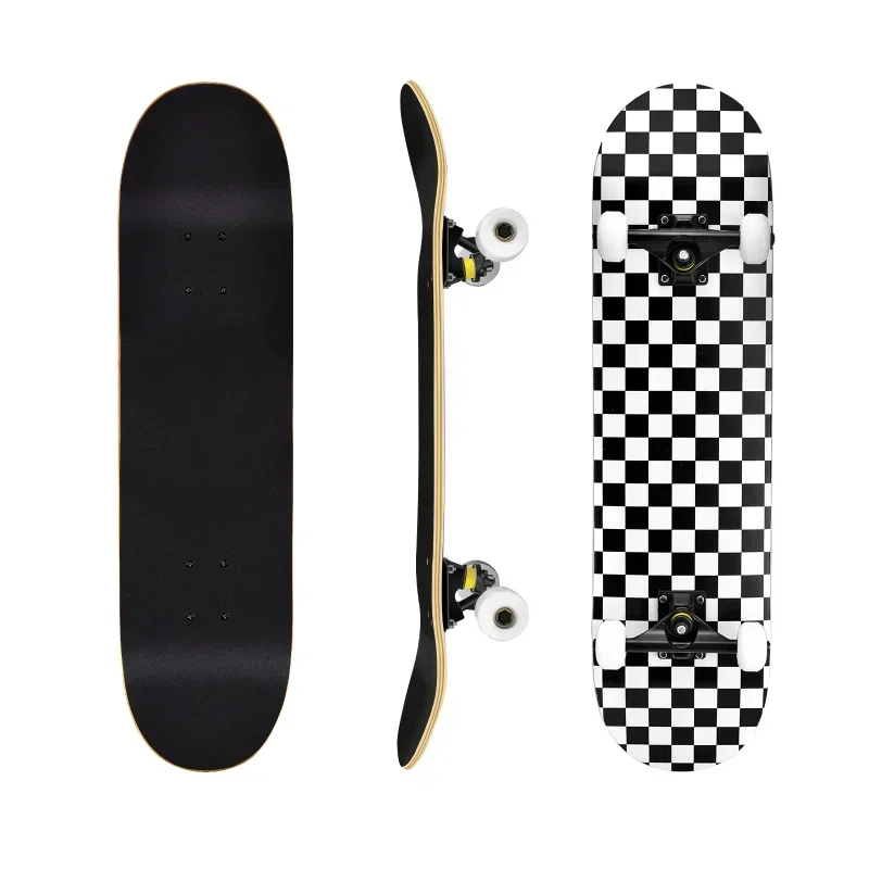 Board Outdoor Sports Upright Four Wheel Deck Board LongBoard Teenager Four Wheel BrushStreet Children Skateboard Double