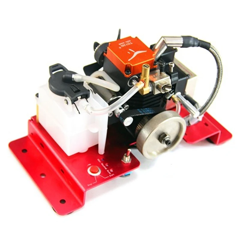 TOYAN Four Stroke Gasoline Engine DIY Modified Generator Methanol/gasoline Power Engine Model Set