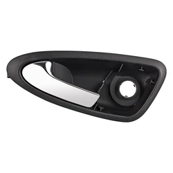 Left Front Inside Door Handles 6J0837113A 6J0837113K For Seat Ibiza 2009-2017 Car Handle Chrome Gloss Decoration Accessories