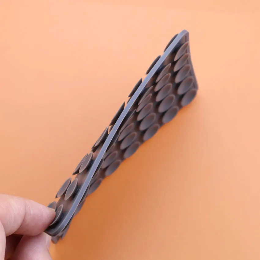 JCD-Support mural double face en silicone avec ventouse, pour téléphone portable, pour selfie et vidéo, conception mains libres