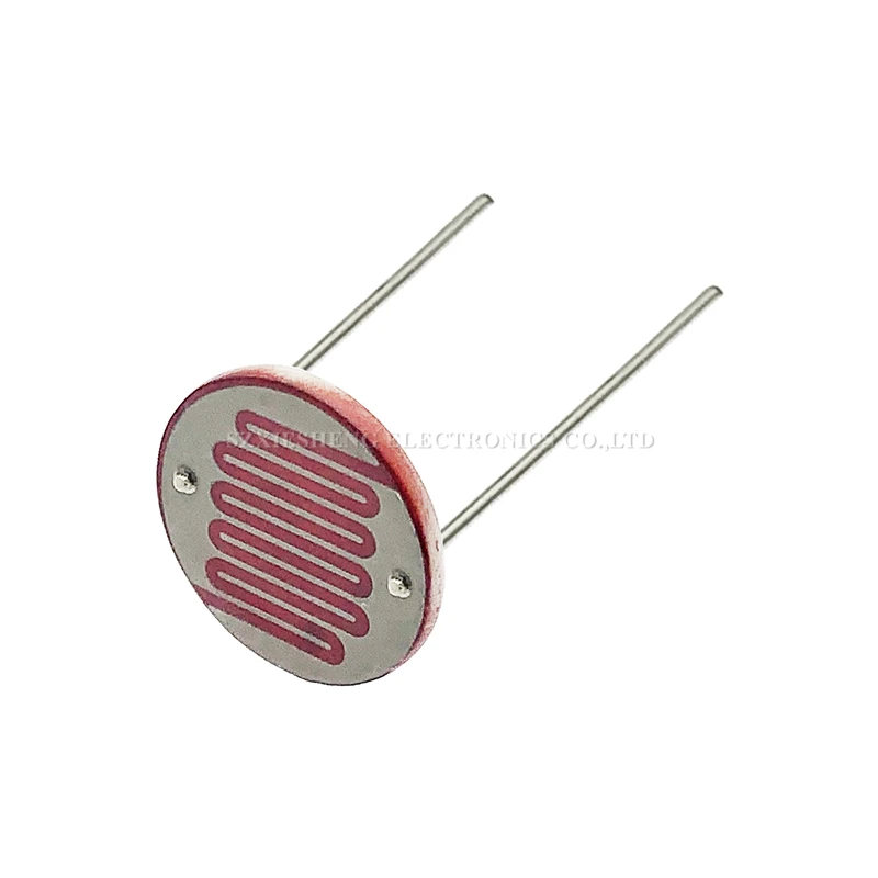 5PCS 20516 20528 20537-1 20537-2 20539 Light Dependent Resistor LDR 20MM CDS Photoresistor Photoconductive Resistance