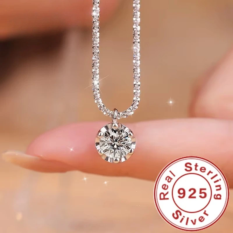 

Luxury 925 Sterling Silver Olive Beads Snake Bone Necklace Fashion Italian Silver Necklace Jewelry for Men and Women