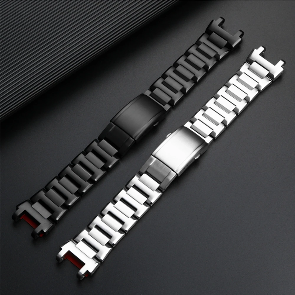 Imagem -02 - Pulseira de para Casio Strap Band Bracelet Belt Ver Accessories G-shock Mtg-b2000 Mtg-b1000 Aço Inoxidável