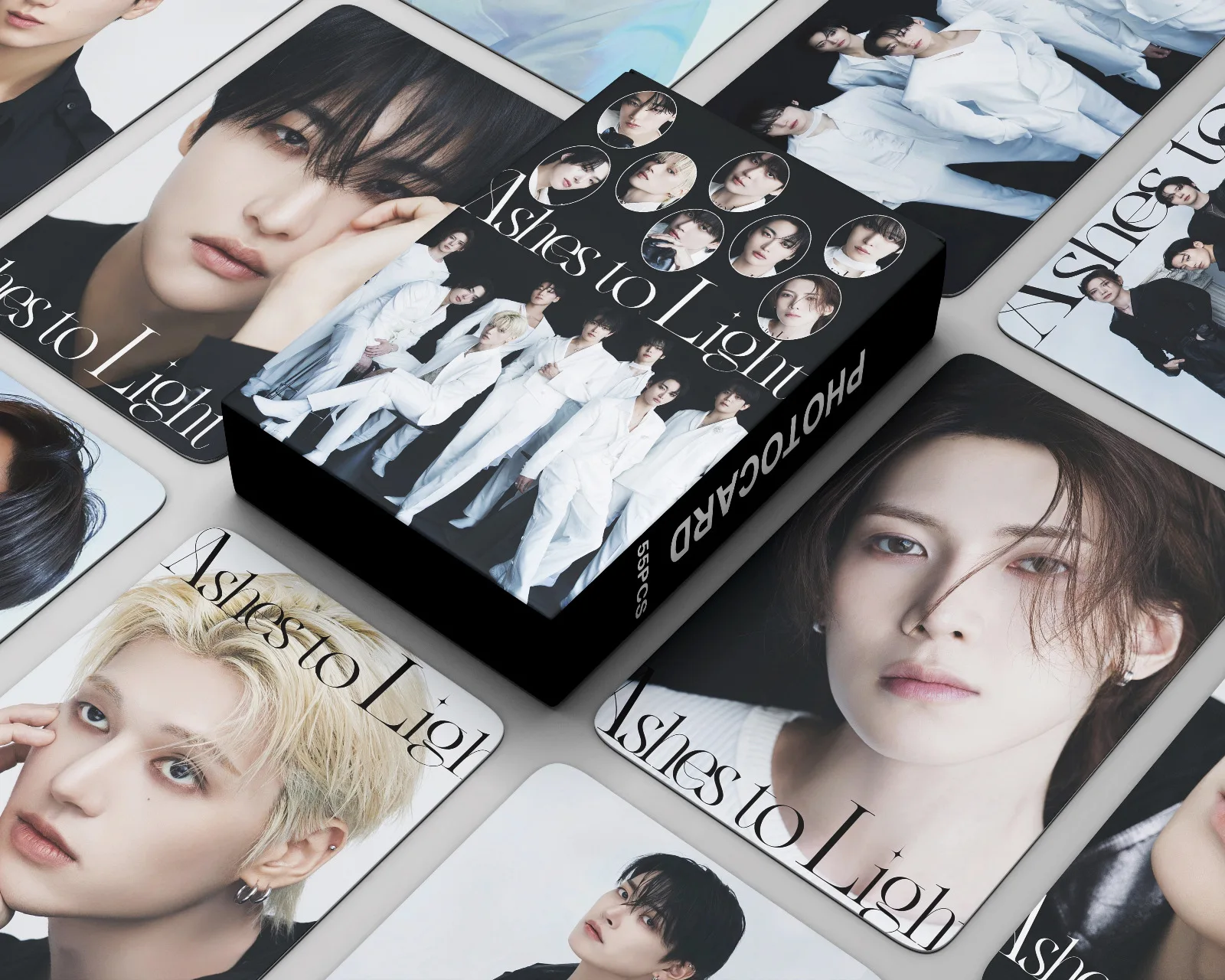 

55 K-Pop photo cards Ashes to Light collection fan collectible cards star merchandise photo cards LOMO cards