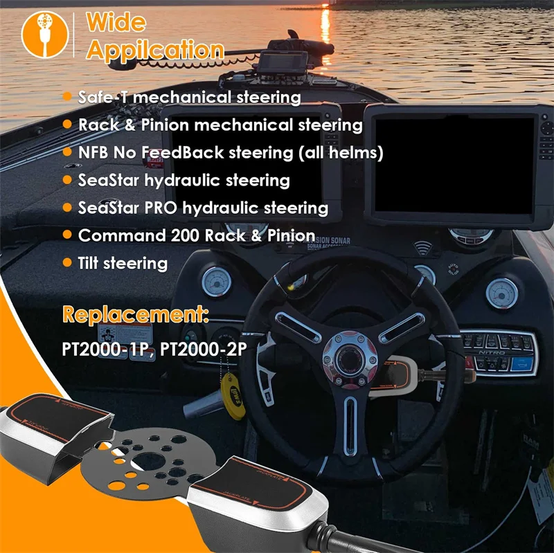 PT1000-1P, PT2000-1P Blende Steuerschalter Blinker Trim/Jack Plate für Seastar Hydraulic, Kabel und Neigung Lenkboot Zubehör – Detail 12