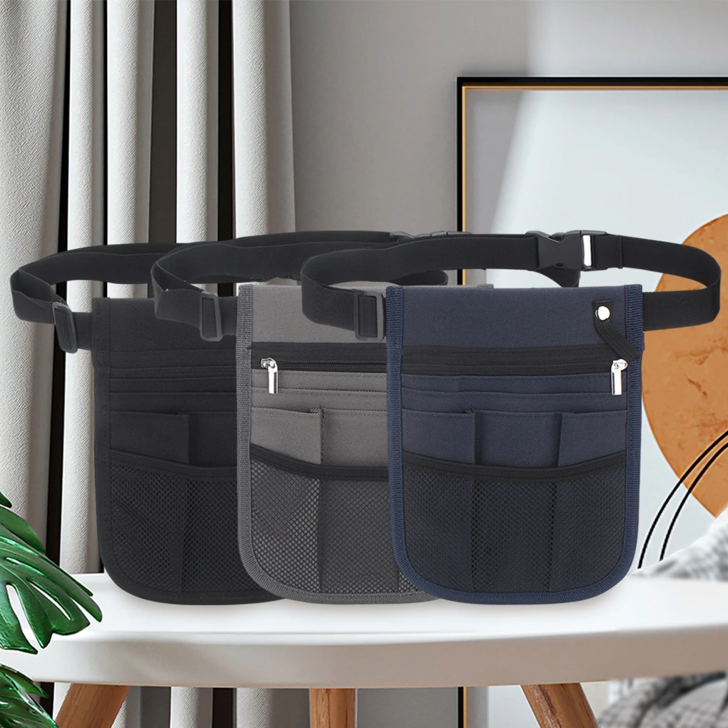 Black Unisex Style Medical Organizer Belt Apposite For Traveling Easy Organization Waterproof blue