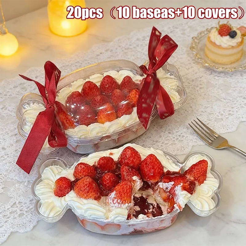 Versátiles Cajas de Dulces Reutilizables (Paquete de 20) para Postres, Bocadillos y Regalos, Ideales para Regalos, Picnics y Ocasiones Especiales