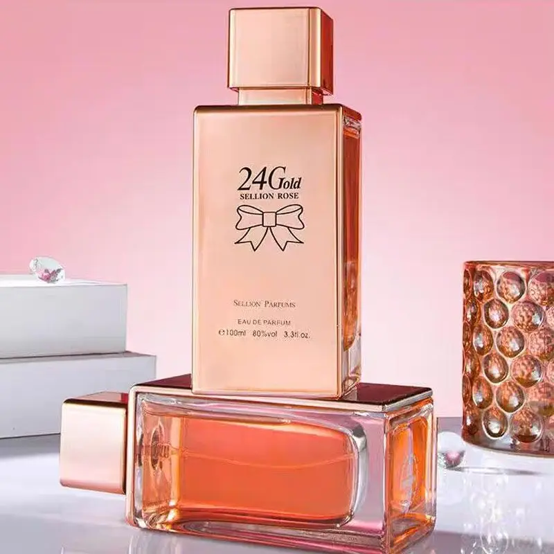 TaoCui Rose Perfume for Women 100ml Oriental Floral Scent Long Lasting Fragrance with Blackberry Orange Blossom and Sandalwood