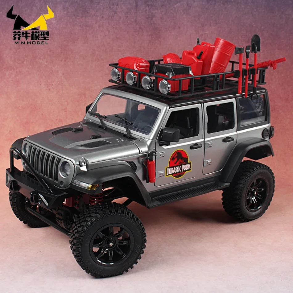 MN modèle 1:12 télécommande 4X4 dinosaure camion d'escalade Jurassic Tour véhicule plongée tout-terrain voiture Rock chenille jouet pour adulte
