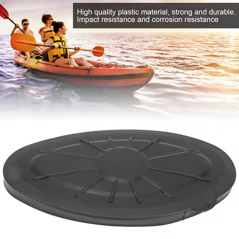 ZK20 Waterproof Round Hatch Cover Plastic Deck Inspection Plate for Marine Boat Kayak Canoe
