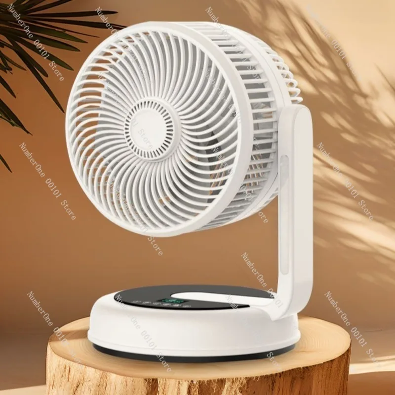 Mini Desktop Fan Quiet Electric Fan Portable Office Cooling Fan Energy Saving Air Circulation Fan Long Lasting Small Fan