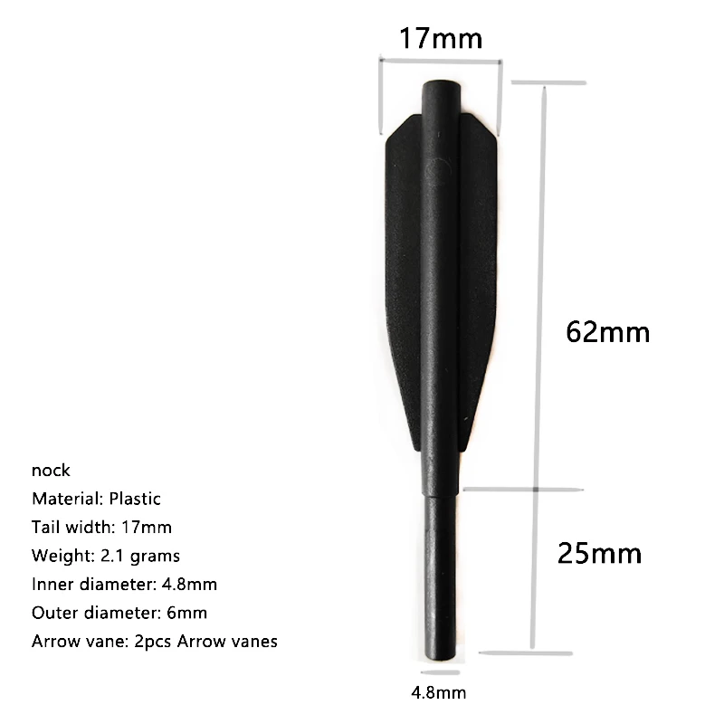 

24pcs Aluminum Arrow Shaft Arrow nock Aluminum insert suitable for Shooting Archery Accessories