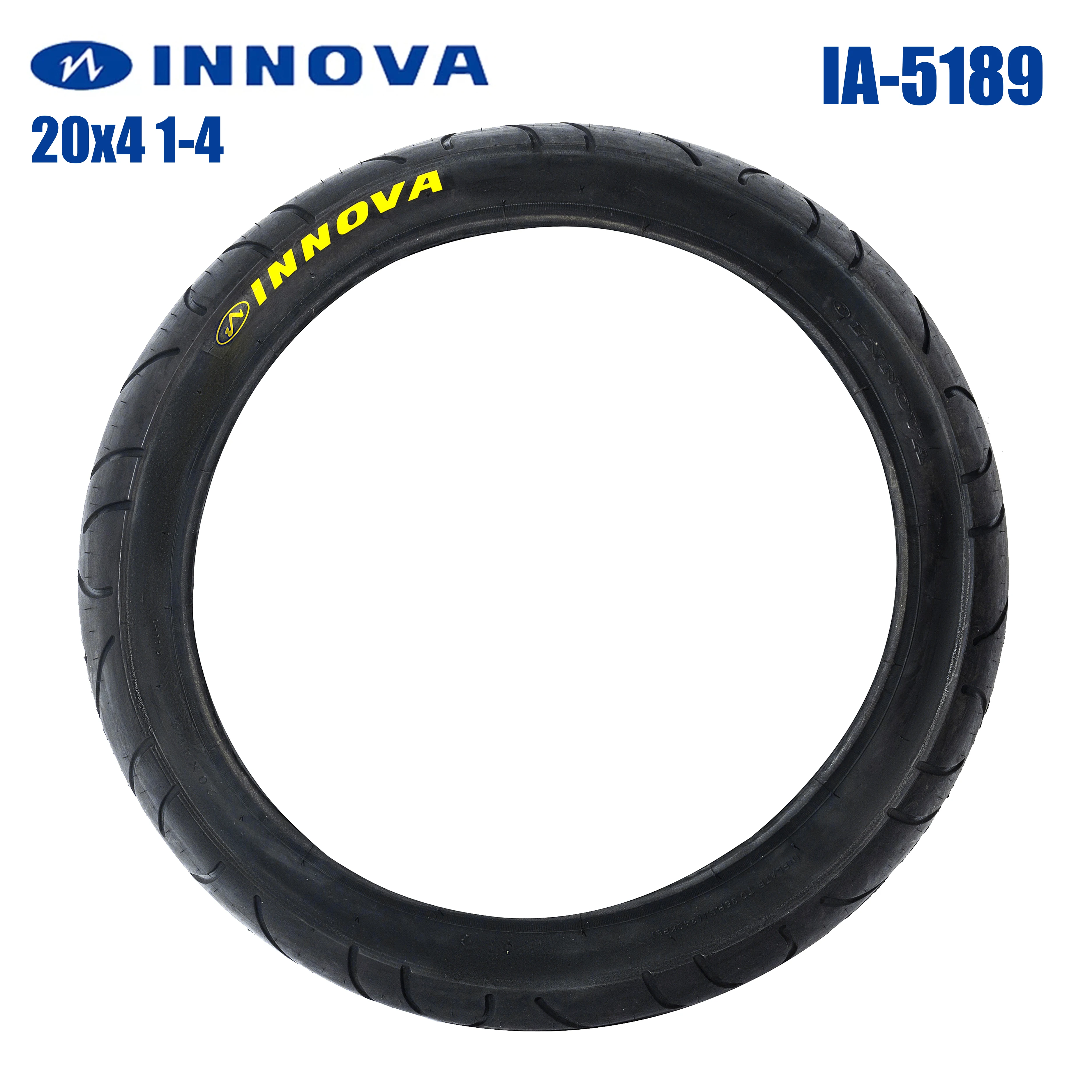 INNOVA Fat Tire 20x4.0  IA5189 Snow WIRE Tire Original Black Blue Green Electric Bicycle Tyre 20x4.0 MTB Bike Accessory and Tube