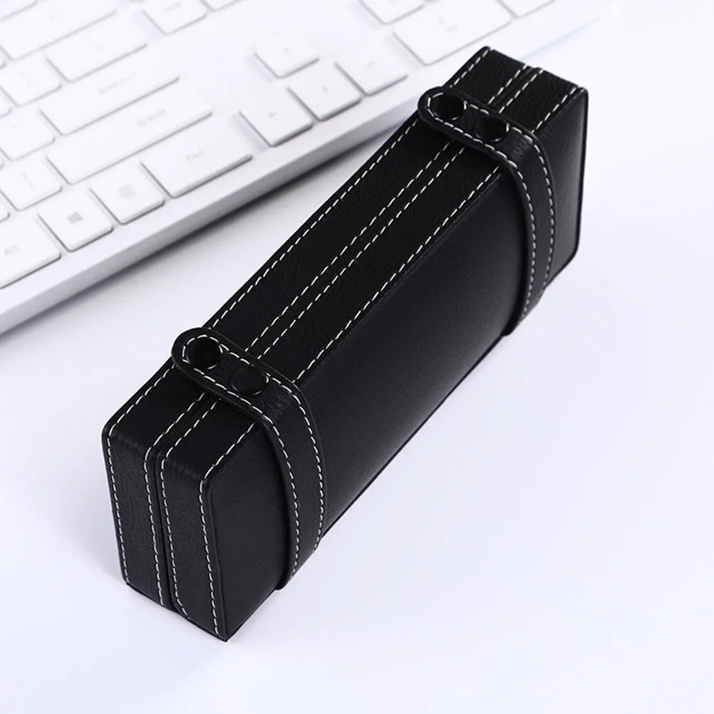 

Premium Pu Case For Gift Packaging Durable Single Pen Display Box, Gift Pen Box, Empty Pencil Organizer For Business,