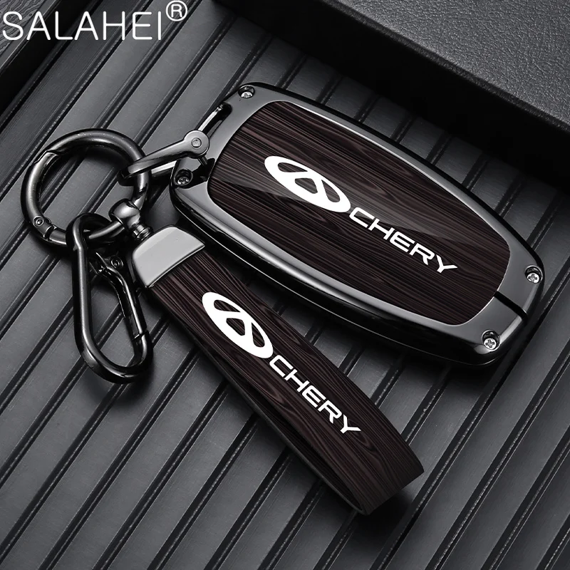 

Car Key Shell Fob Key Cover Case Holder For Chery Tigo 7 8 Pro Max Omoda C5 Tigo 7 8 Plus Arrizo 5 Plus Keychain Accessories