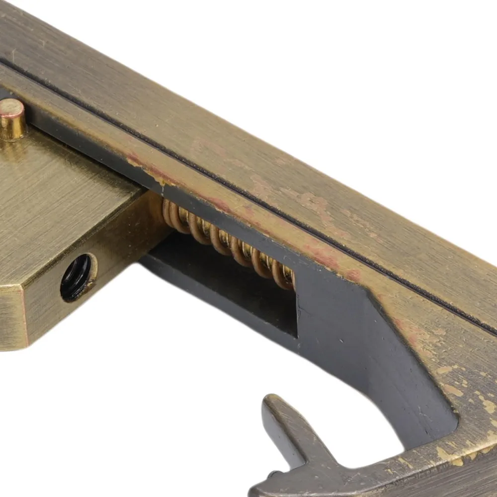 

1Pcs Copper Electric Guitar Intonation Adjuster Bronze Irregular shape Octave Calibration Tool Guitar Tone Calibrator