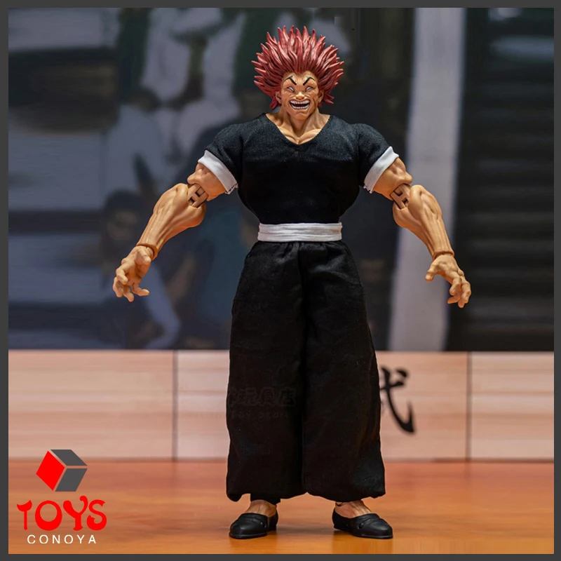 

2023 Q4 игрушки от Storm KIBK02E 1/12 Hanma Yujiro 4 Head Sculpts экшн-фигурка 6 "Мужской солдат, Коллекционная модель