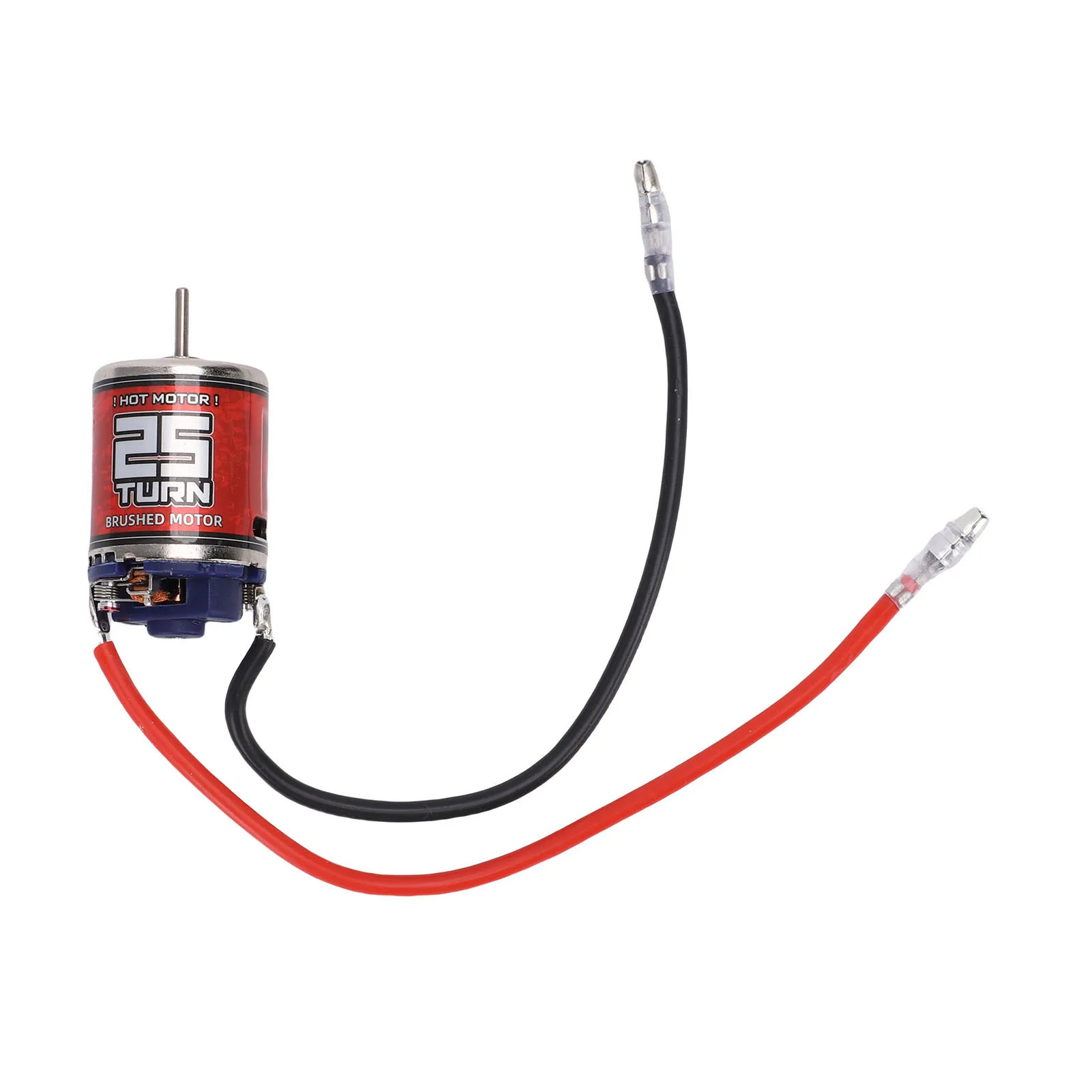 370 Brushed Motor RC Brushed Motor Replacement for Tamiya Model Car Boat 370 25T 2.3mm D Shaft Stainless Steel Casing RC Motor