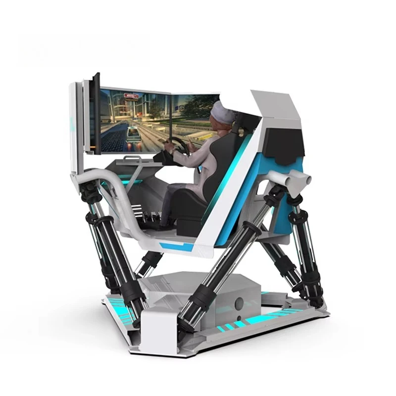 Renixsim Customized Racing Simulator Arcade 3 Screen Single Seat Simulation Car Games Machine