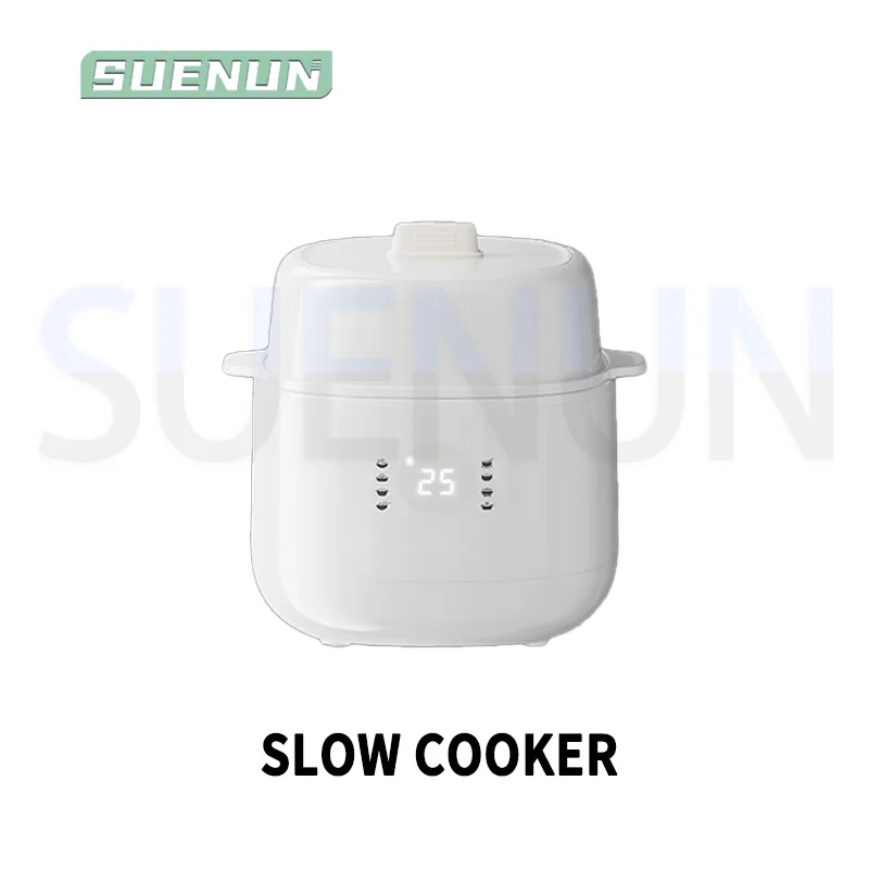 وعاء الحساء الكهربائي المنزلية أغذية الأطفال الطبخ كونجي الطبخ حساء السيراميك متعدد الوظائف وعاء الحساء الكهربائي