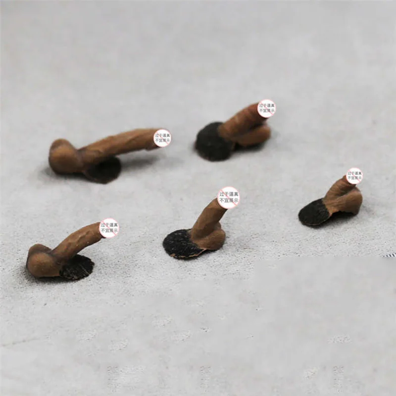 2 Style 1/6 Men Soldier Accessory Genital Organ Penis Silicone Model For Diy 12