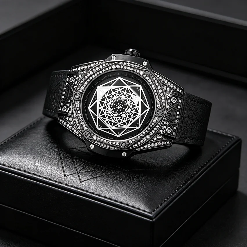 PS New Big Bang Fashion Casual Trendy Waterproof Men\'s Quartz Watch