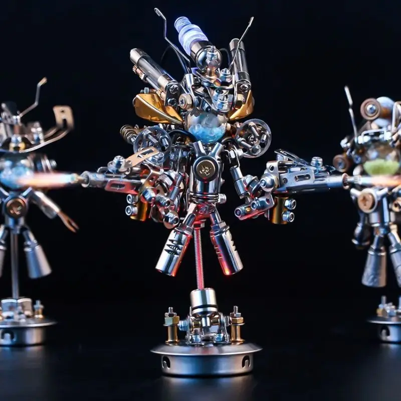 

Star Source Series 3D Three-dimensional Metal Assembly Building Block Toy Cyberpunk Fashion Play Ornament Holiday Gift Boy
