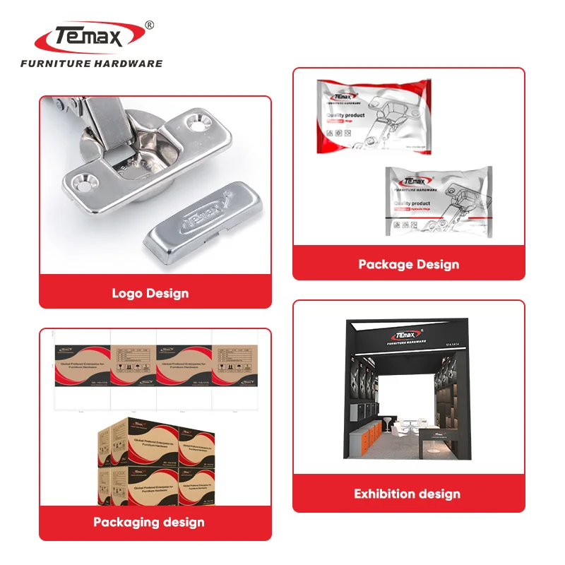 Hardware HBG005 Heavy Duty Concealed Door Hinge with Hydraulic Soft Closing for Furniture Cabinet Doors view 5